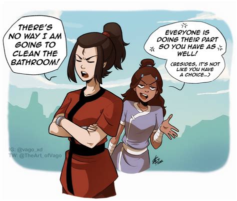 katara r34|Katara x Toph + Azula .